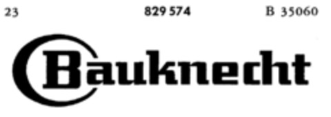 Bauknecht Logo (DPMA, 12/11/1965)