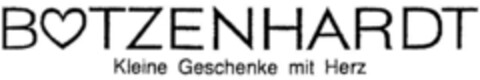 BOTZENHARDT Kleine Geschenke mit Herz Logo (DPMA, 25.09.1991)