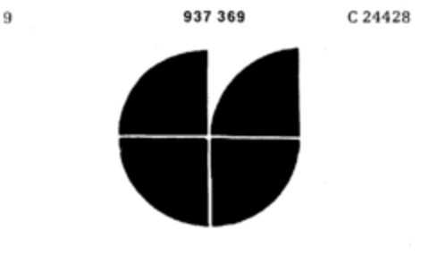 937369 Logo (DPMA, 11/15/1974)