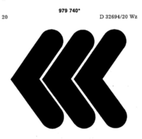 979740 Logo (DPMA, 04.10.1978)