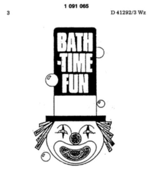 BATH-TIME FUN Logo (DPMA, 02.08.1985)