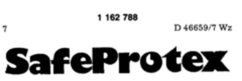 SafeProtex Logo (DPMA, 06/13/1989)