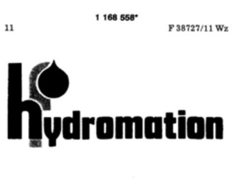 hydromation Logo (DPMA, 28.06.1990)