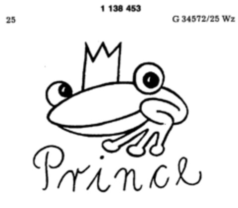 Prince Logo (DPMA, 25.07.1987)