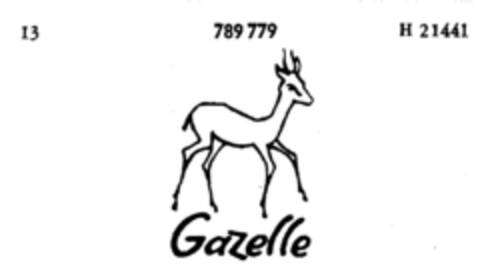 Gazelle Logo (DPMA, 18.05.1962)