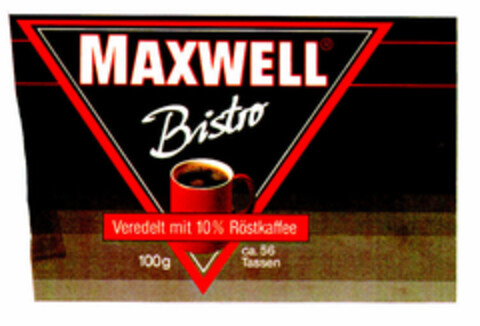 MAXWELL Bistro Logo (DPMA, 06.12.1989)