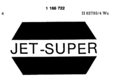 JET-SUPER Logo (DPMA, 12/28/1989)