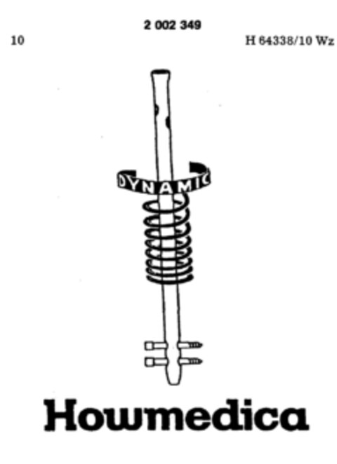 DYNAMIC Howmedica Logo (DPMA, 13.10.1990)