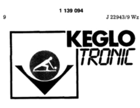 KEGLO TRONIC Logo (DPMA, 06.05.1988)