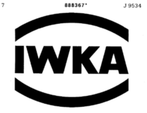 IWKA Logo (DPMA, 21.05.1971)