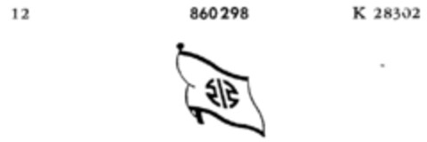 860298 Logo (DPMA, 20.02.1968)