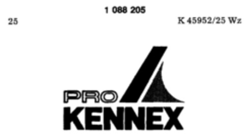 PRO KENNEX Logo (DPMA, 02.07.1983)