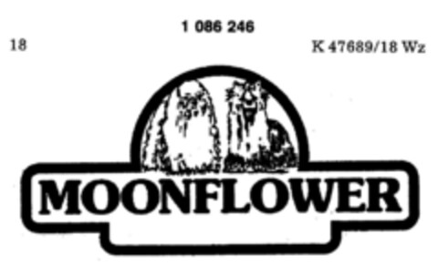 MOONFLOWER Logo (DPMA, 10/30/1984)