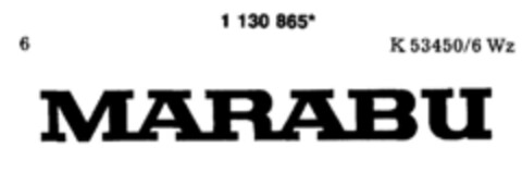 MARABU Logo (DPMA, 04.10.1988)