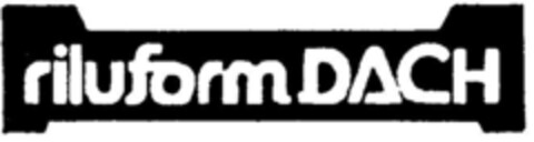 riluform Dach Logo (DPMA, 22.06.1973)