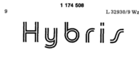 Hybris Logo (DPMA, 27.11.1989)