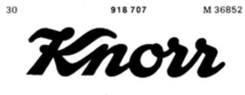 Knorr Logo (DPMA, 28.12.1972)