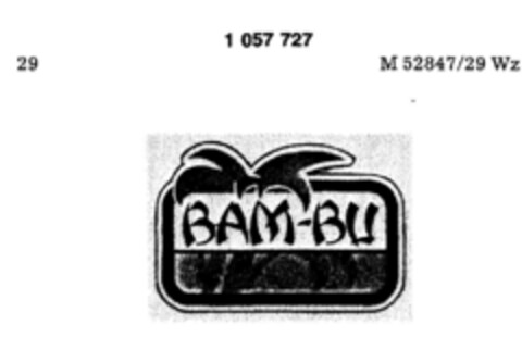 BAM-BU Logo (DPMA, 04/15/1983)