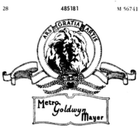 Metro Goldwyn Mayer Logo (DPMA, 16.10.1935)