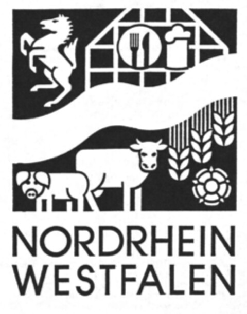 NORDRHEIN WESTFALEN Logo (DPMA, 06/15/1985)