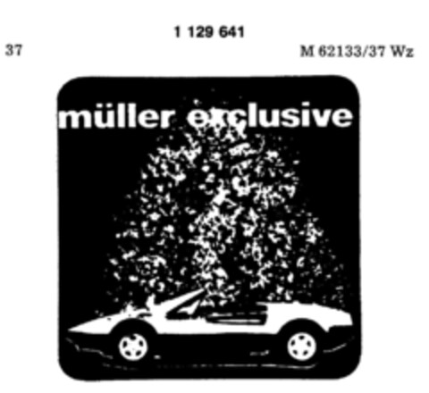 müller exclusive Logo (DPMA, 20.01.1988)