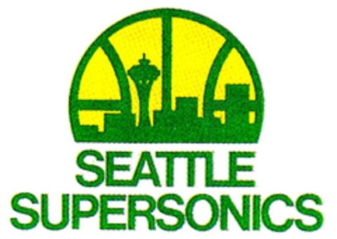 SEATTLE SUPERSONICS Logo (DPMA, 07.02.1990)