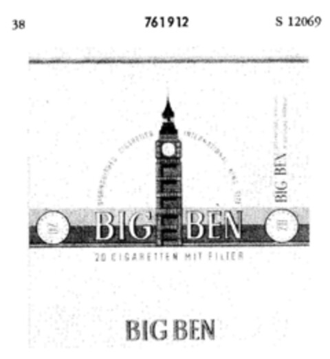 BIG BEN Logo (DPMA, 31.12.1960)