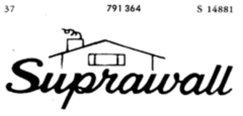 Suprawall Logo (DPMA, 05/27/1963)