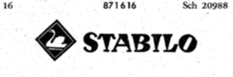 STABILO Logo (DPMA, 10/05/1968)