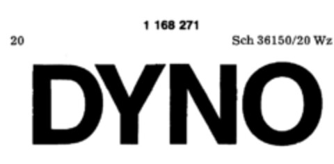 DYNO Logo (DPMA, 04/02/1990)