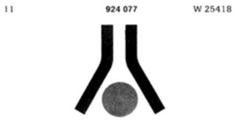 924077 Logo (DPMA, 20.12.1973)