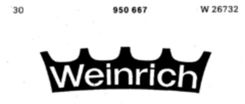 Weinrich Logo (DPMA, 17.12.1975)