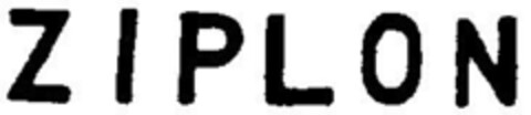 ZIPLON Logo (DPMA, 12.10.1988)