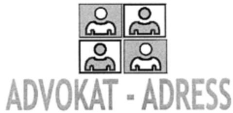 ADVOKAT-ADRESS Logo (DPMA, 04/25/2001)