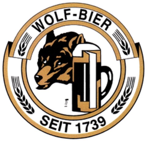 WOLF-BIER SEIT 1739 Logo (DPMA, 11.08.2009)