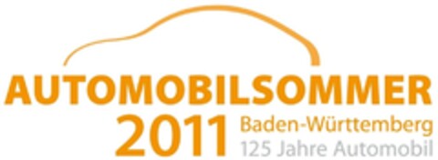 AUTOMOBILSOMMER 2011 Baden-Württemberg 125 Jahre Automobil Logo (DPMA, 22.12.2009)