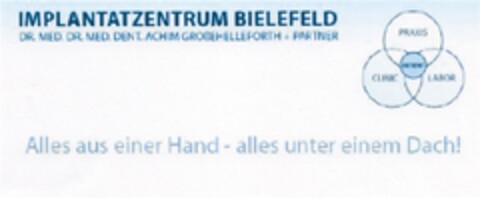 IMPLANTATZENTRUM BIELEFELD Logo (DPMA, 27.02.2010)