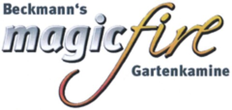 Beckmann's magicfire Gartenkamine Logo (DPMA, 18.04.2013)