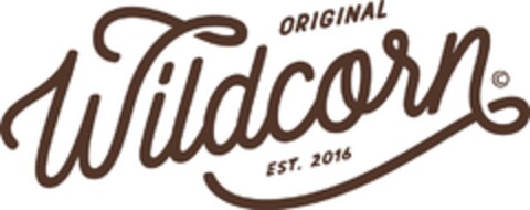 ORIGINAL Wildcorn EST. 2016 Logo (DPMA, 14.10.2016)