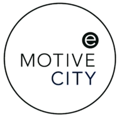 e MOTIVE CITY Logo (DPMA, 20.10.2017)