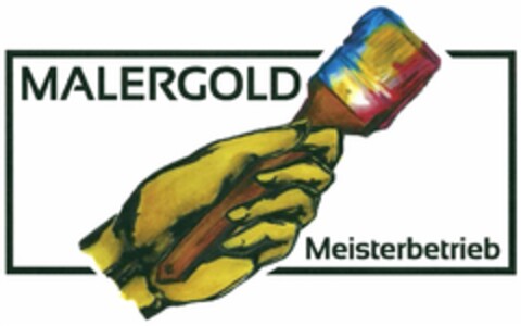 MALERGOLD Meisterbetrieb Logo (DPMA, 07/05/2018)