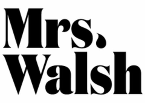 Mrs. Walsh Logo (DPMA, 15.10.2018)
