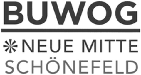 BUWOG NEUE MITTE SCHÖNEFELD Logo (DPMA, 29.08.2019)