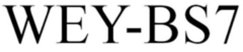 WEY-BS7 Logo (DPMA, 29.08.2019)