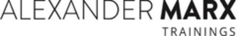 ALEXANDER MARX TRAININGS Logo (DPMA, 07.02.2020)