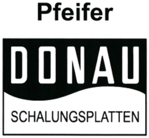 Pfeifer DONAU SCHALUNGSPLATTEN Logo (DPMA, 08/02/2021)