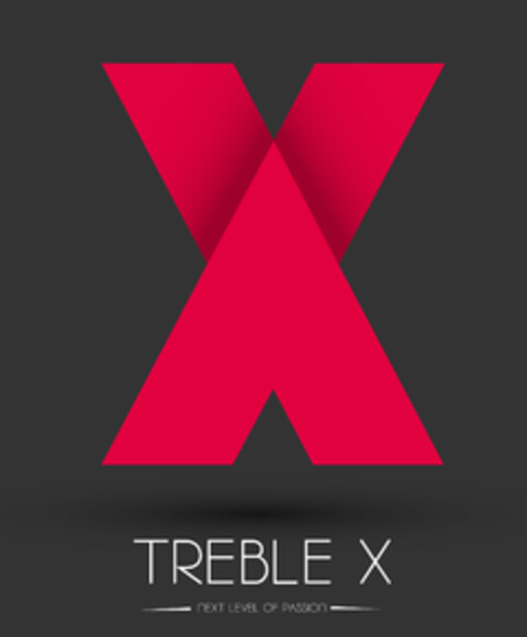 TREBLE X NEXT LEVEL OF PASSION Logo (DPMA, 04.01.2021)