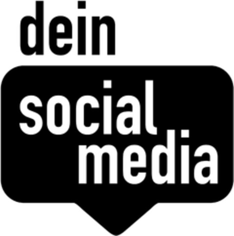 dein social media Logo (DPMA, 07.10.2021)