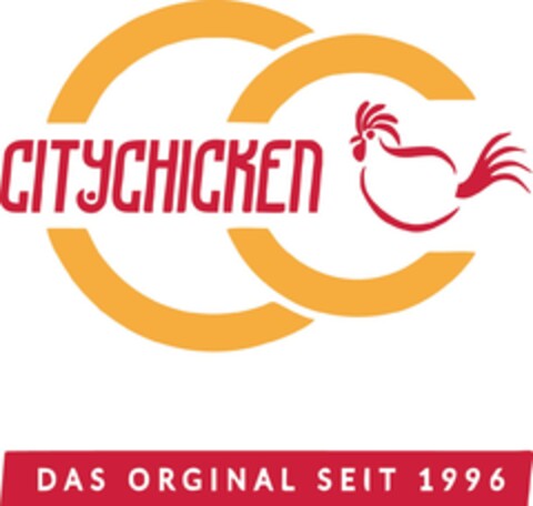 CITYCHICKEn DAS ORGINAL SEIT 1996 Logo (DPMA, 23.05.2024)
