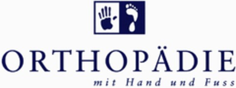 ORTHOPÄDIE mit Hand und Fuss Logo (DPMA, 14.08.2003)